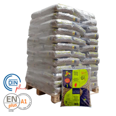 Pellets Asturias – 72 sacos.